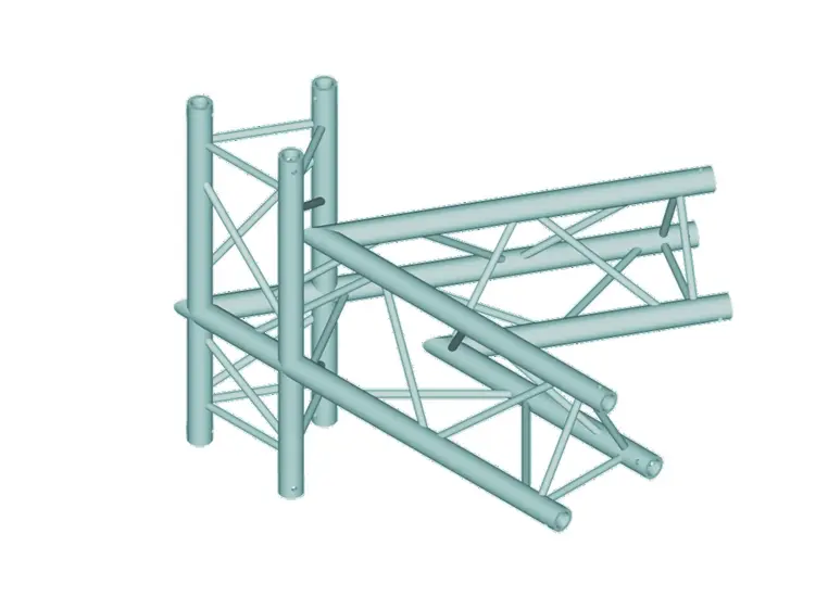 ALUTRUSS TRILOCK 6082AC-20-4 4-way corner 60° 